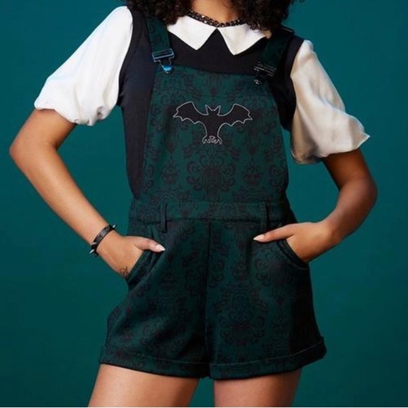 Her Universe Other - Disney Haunted Mansion Shortalls (Overalls)